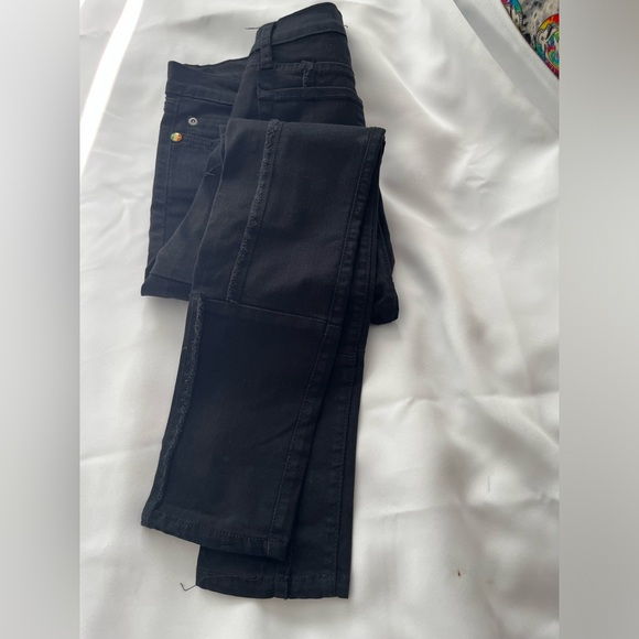 Sonas black patch skinny stretch jeans - Picture 5 of 5